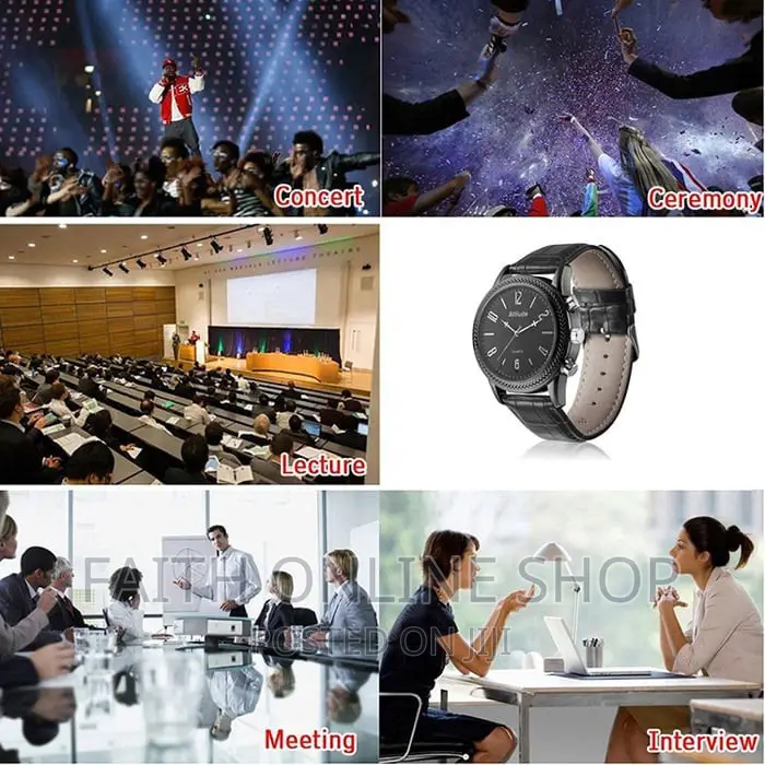 1080p Spy Watch Camera