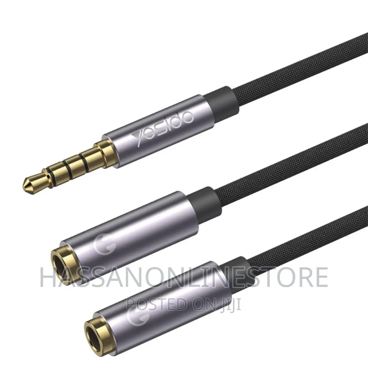 YESIDO YAU27 3.5mm Stereo Audio Y Splitter Cable