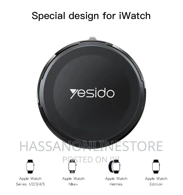 Yesido DS18 for Apple Watch Zinc Alloy Watch Charger