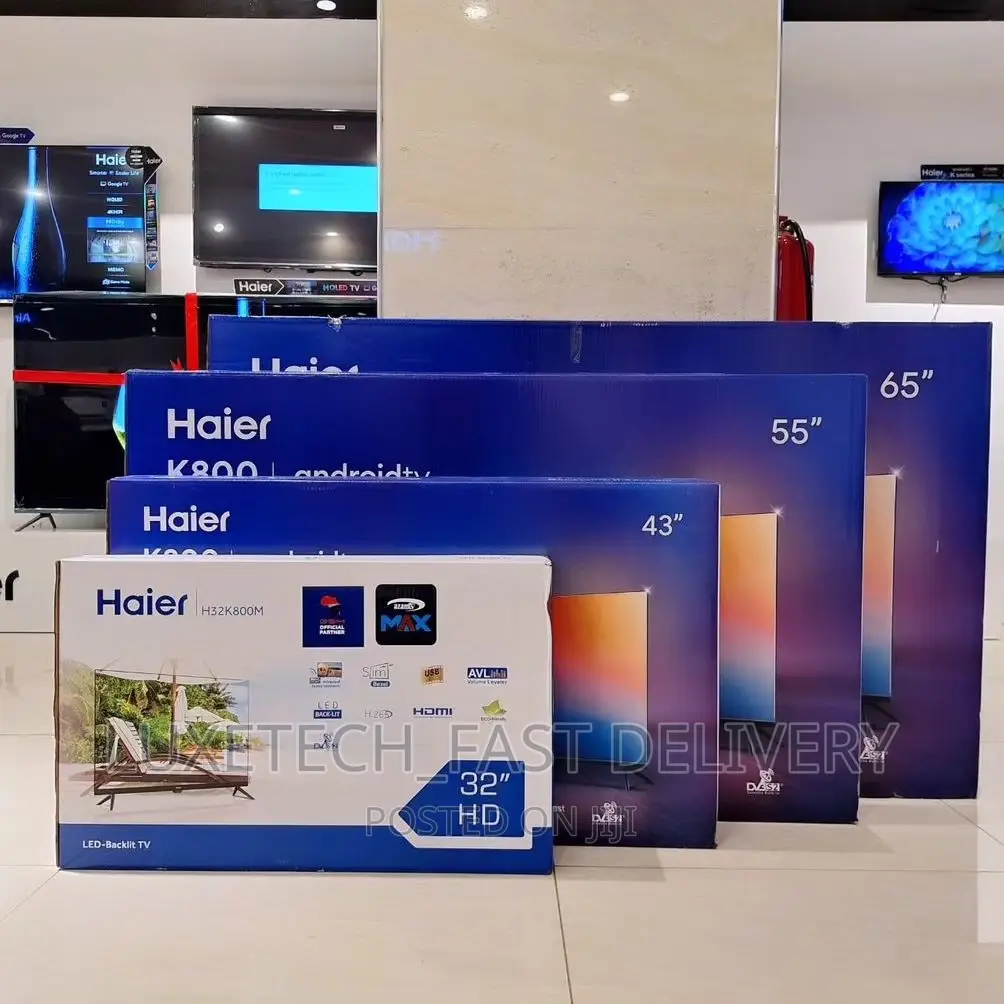 Haier 65 Inches Smart Uhd Android TV New Model