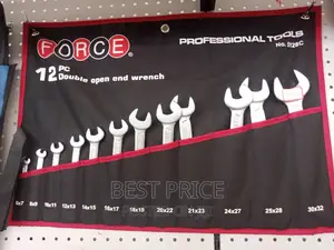 Force Double Open End Wrench 12pc