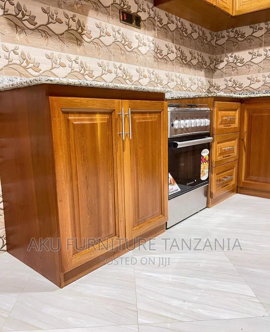 Kitchen Cabinet ( Mkongo Hardwood)