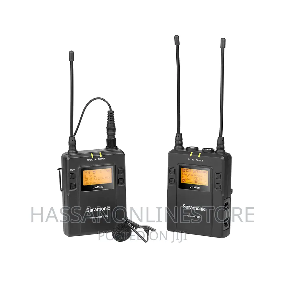 Saramonic Uwmic9 Kit1 Wireless Lavalier Microphone System