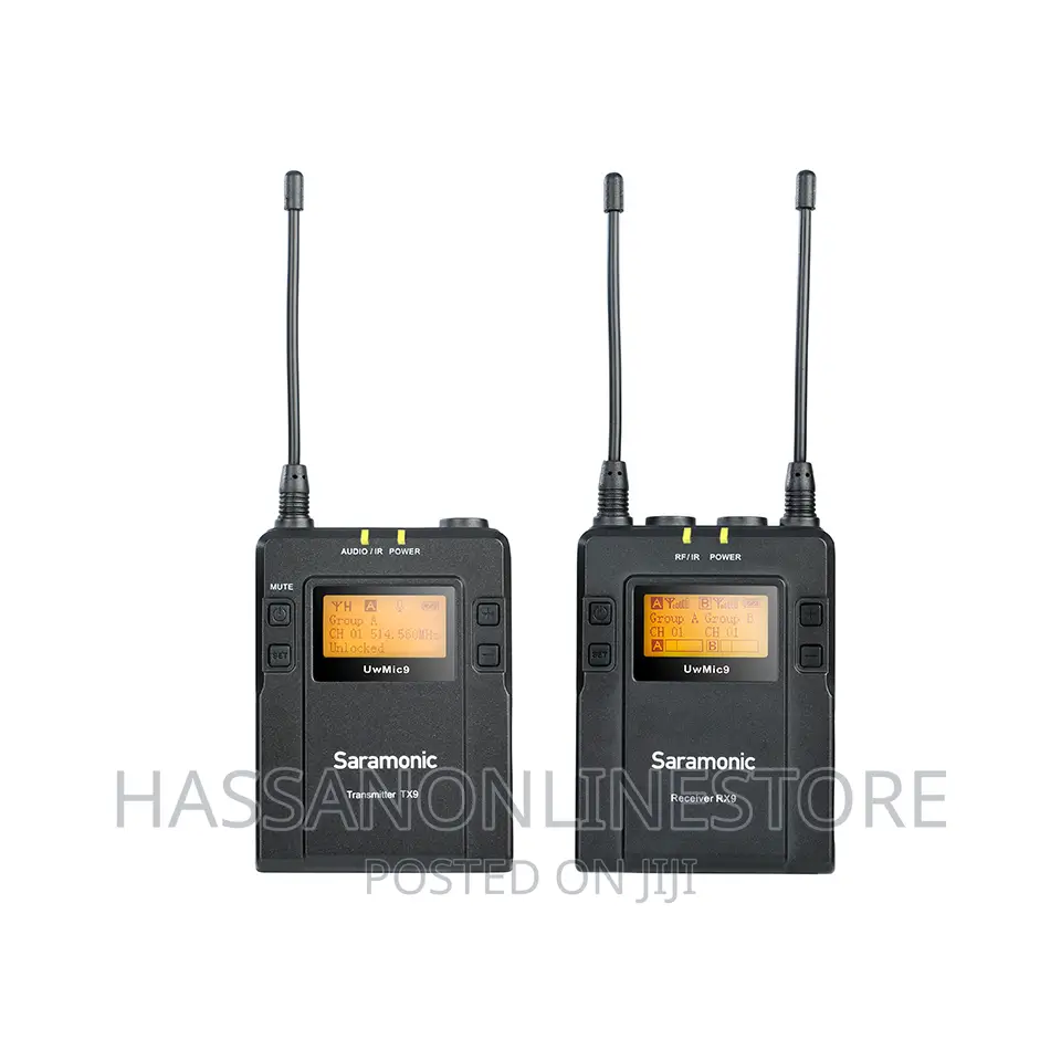Saramonic Uwmic9 Kit1 Wireless Lavalier Microphone System