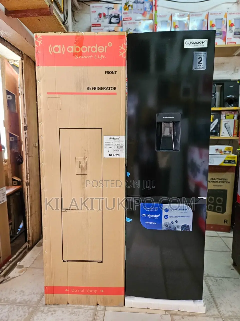 Aborder Fridge 
320L No-Frost / Combi/ Water Dispenser