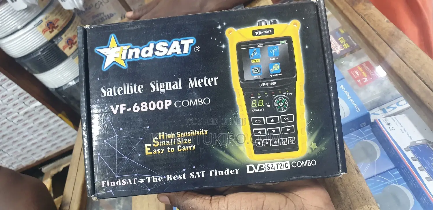 Satellite Signal Meter Vf-6800p Combo