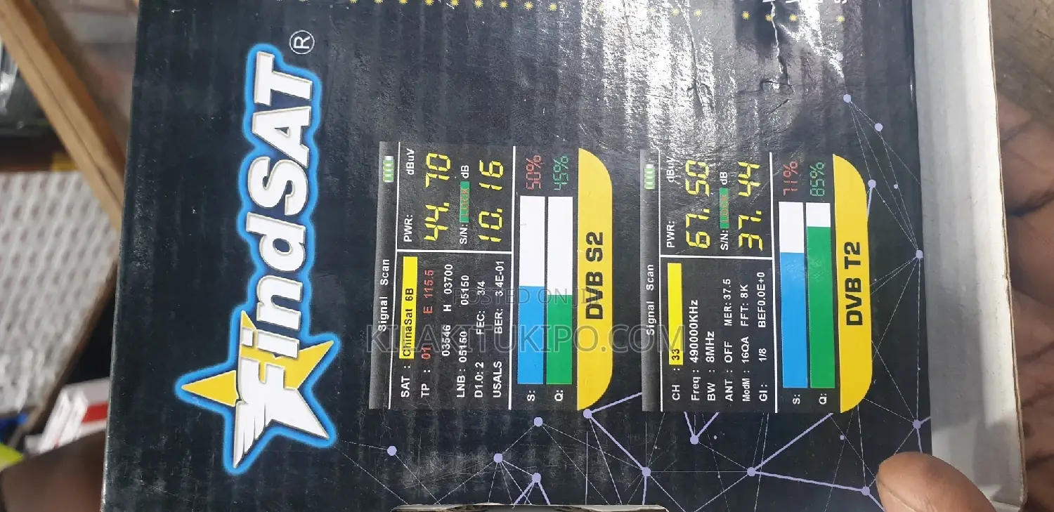 Satellite Signal Meter Vf-6800p Combo