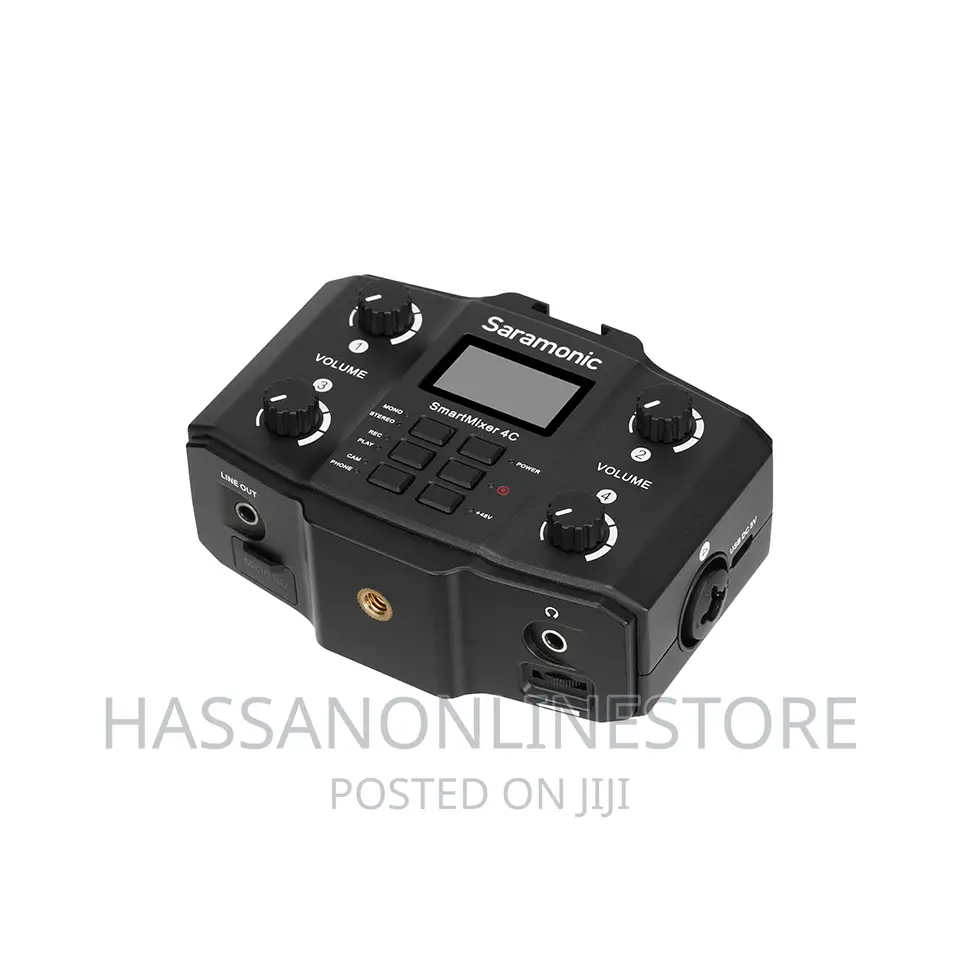 Saramonic Smartmixer 4C 4-Ch Mic Mixer With Phantom Power