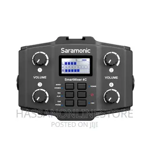 Saramonic Smartmixer 4C 4-Ch Mic Mixer With Phantom Power