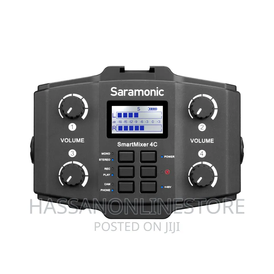 Saramonic Smartmixer 4C 4-Ch Mic Mixer With Phantom Power