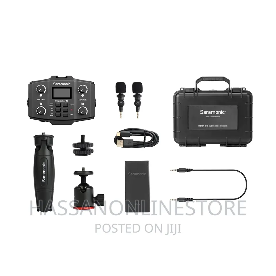 Saramonic Smartmixer 4C 4-Ch Mic Mixer With Phantom Power