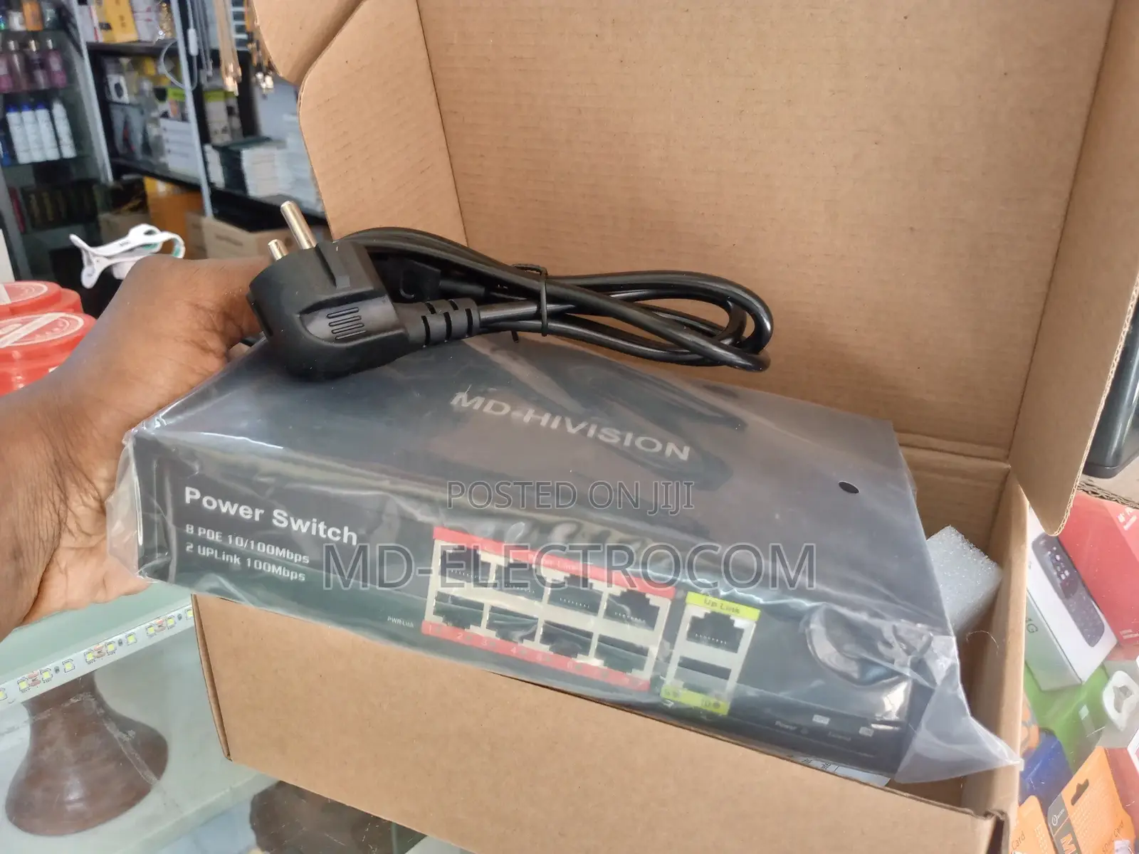 Poe Smart Switch Powerfully Ethernet 8 Ports