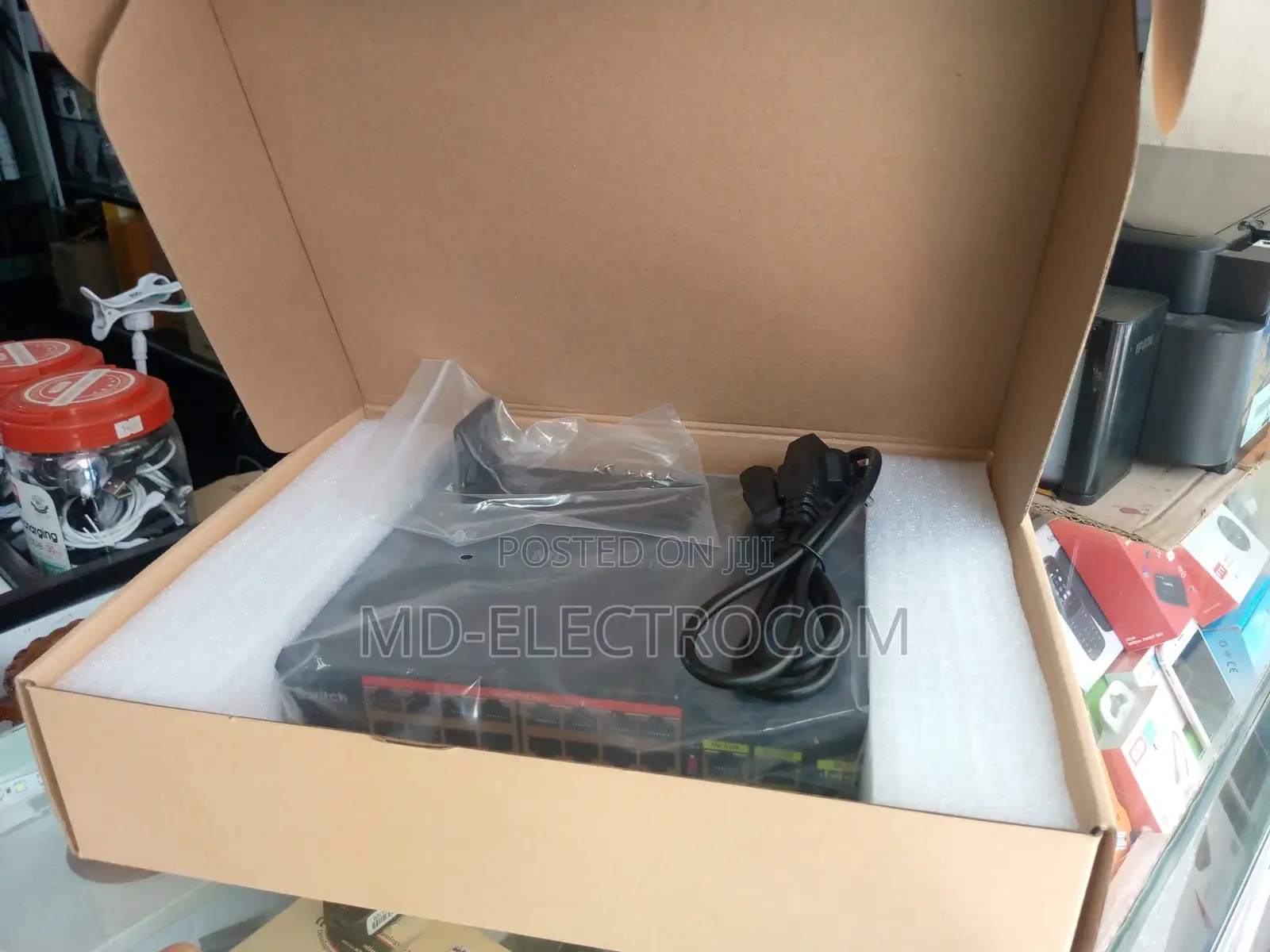 Poe Switch Powerfully Ethernet !6 Ports