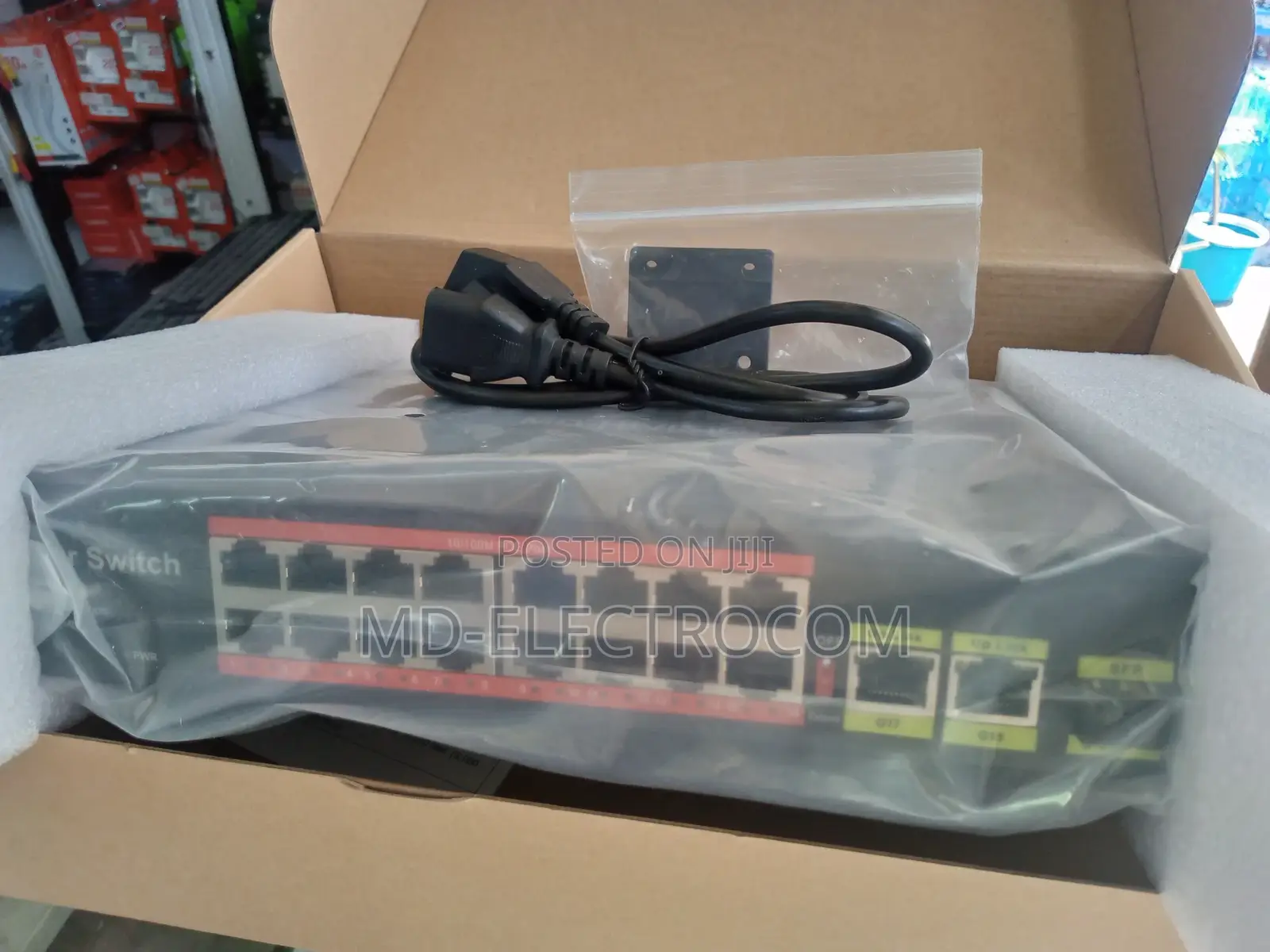 Poe Switch Powerfully Ethernet !6 Ports
