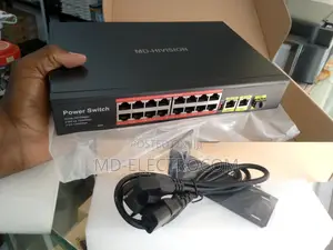 Poe Switch Powerfully Ethernet !6 Ports