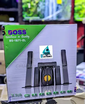 BOSS Powerful Subwoofer With 5 Speakers 5.1 Ch
