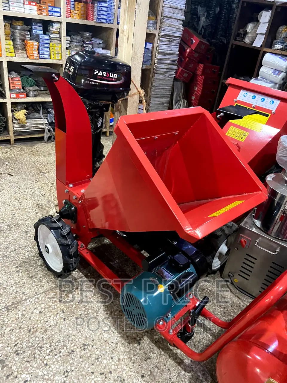 Leaf Wood Chipper Shredder Machine