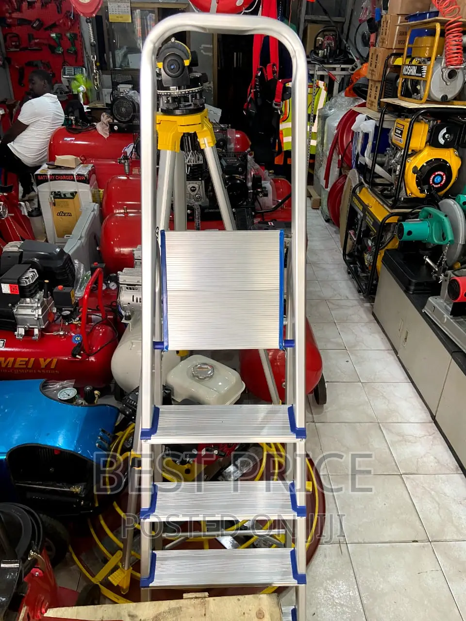 Folding Aluminium Ladder
