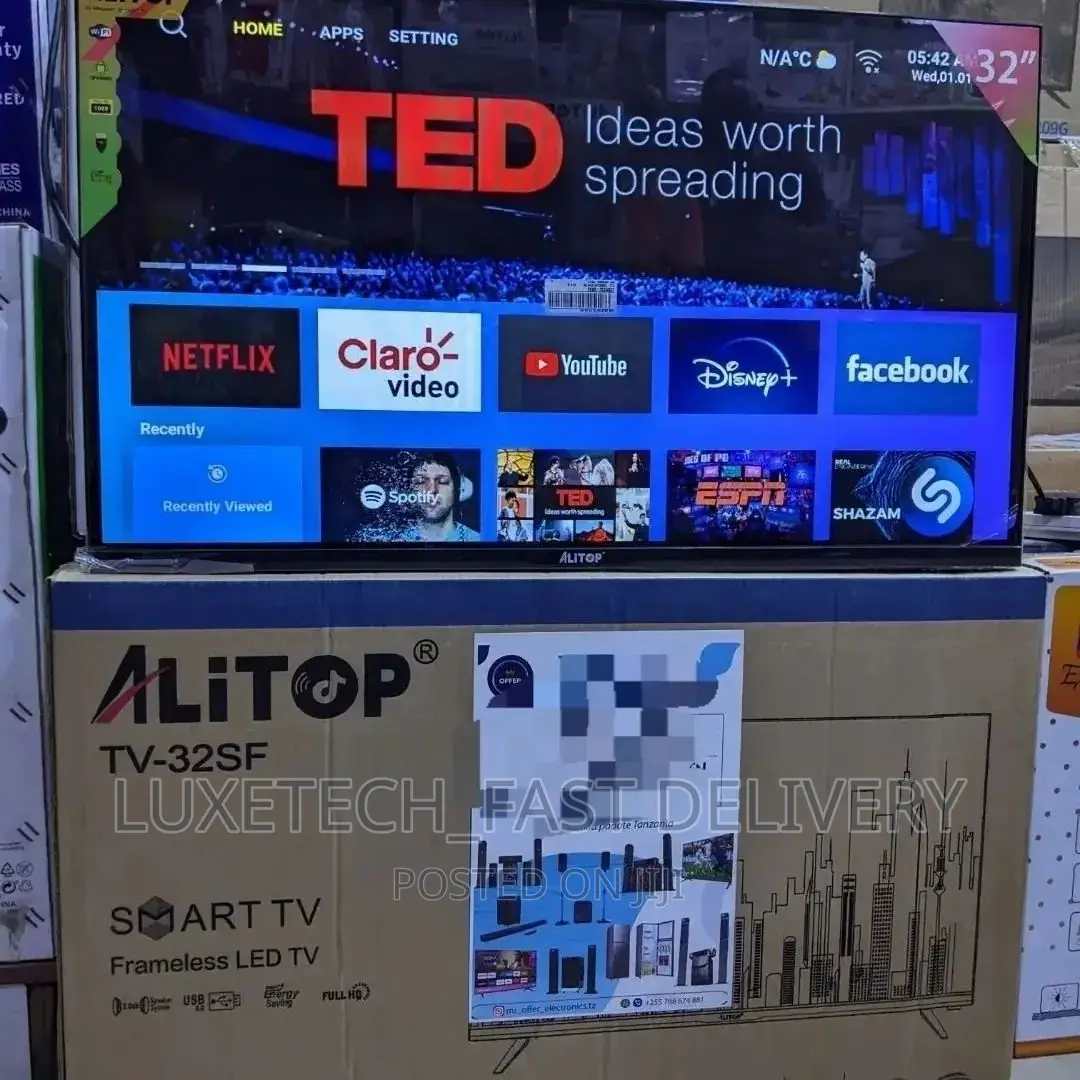Alitop 32 Inches Smart Tv