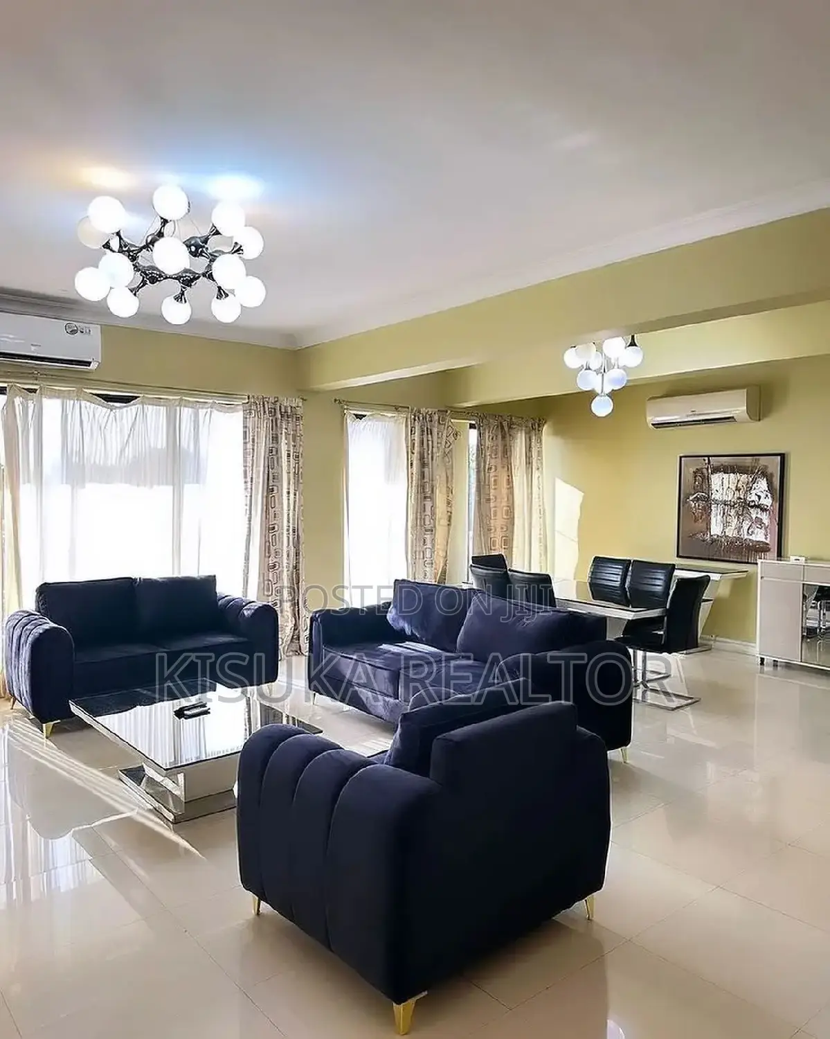 Furnished 3bdrm Apartment in Masaki for rent