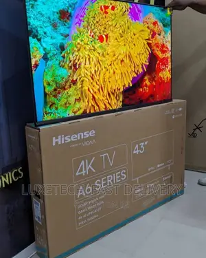 Hisense 43" Smart Uhd TV A6 High Resolutuon