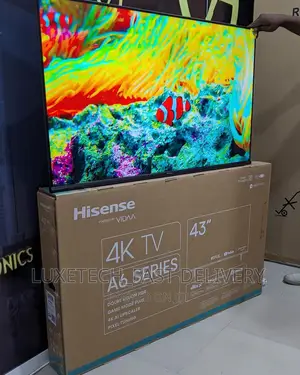Hisense 43" Smart Uhd TV A6 High Resolutuon