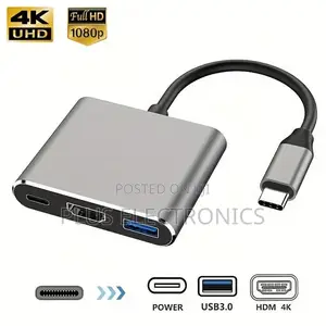 3 in 1 Type-C Docking Station