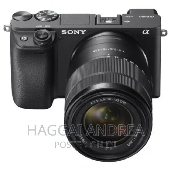 Sony Alpha A6400 Mirrorless Digital Camera With 18-135mm F/3