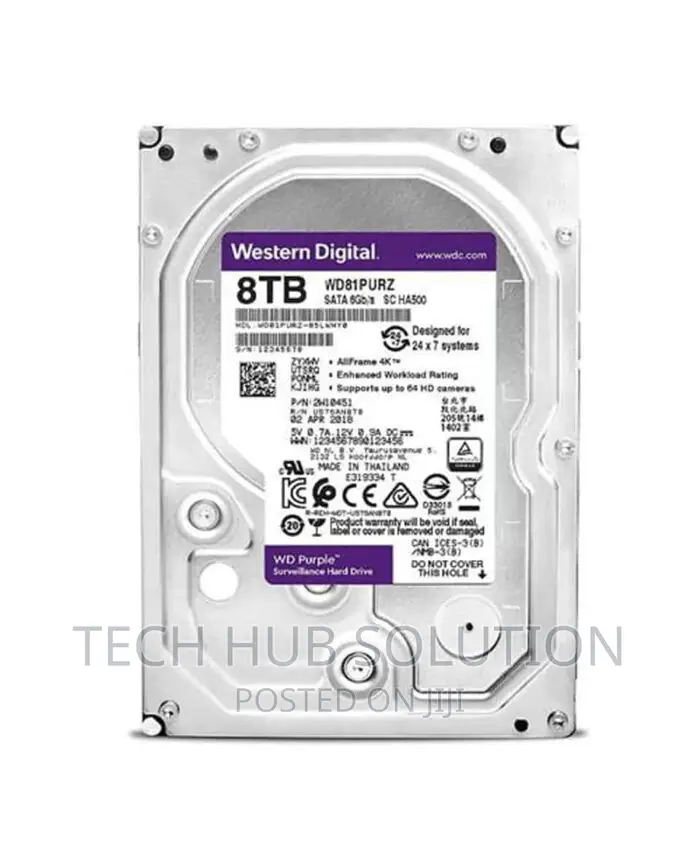 8tb Western Digital Sc Ha500 Surveilance