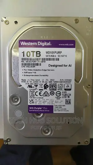 10 Tb WD Surveilance HDD