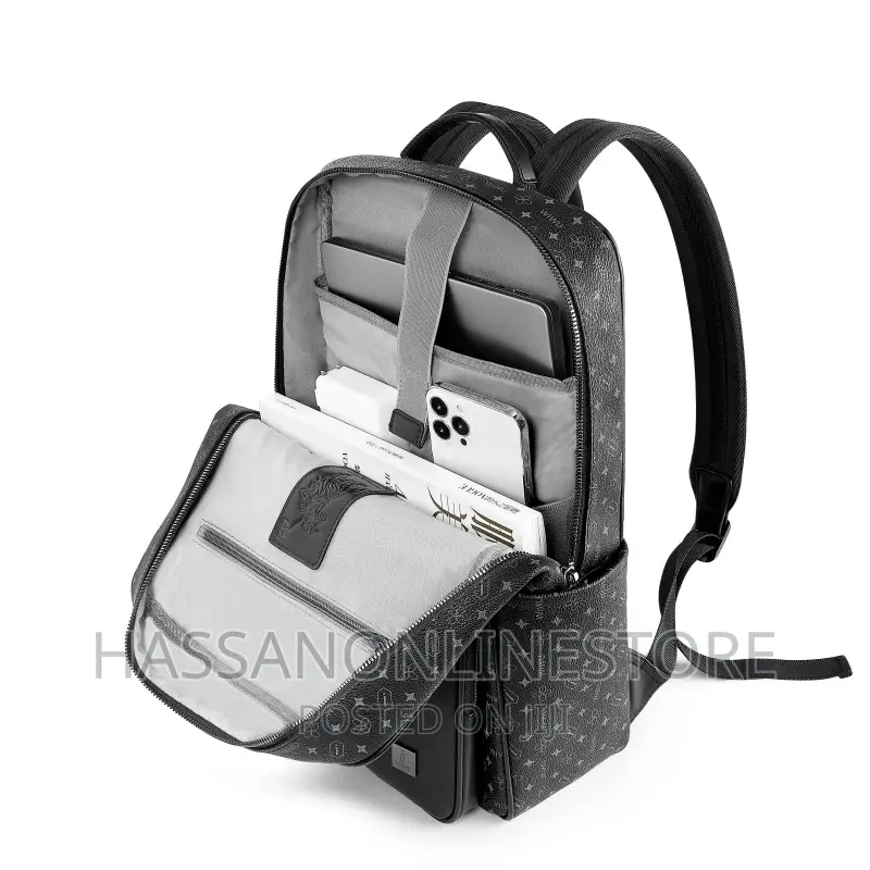 WIWU Luxurious Master Antitheft Fingerprint Lock Backpack