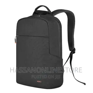 Wiwu Pilot Black 15.6' Laptop Traveling Backpack - Black