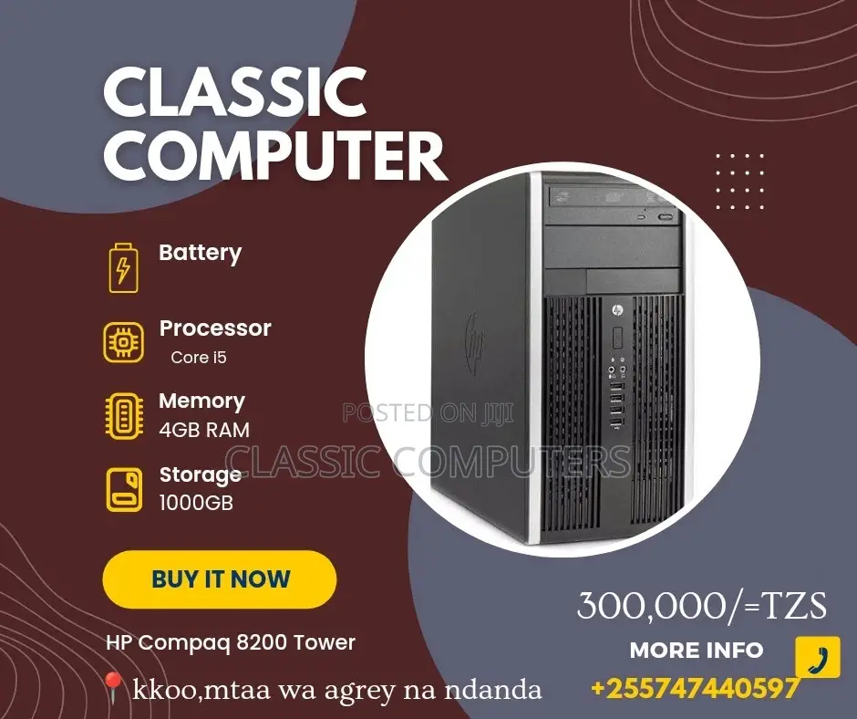 Desktop Computer HP 4GB Intel Core I5 HDD 1T