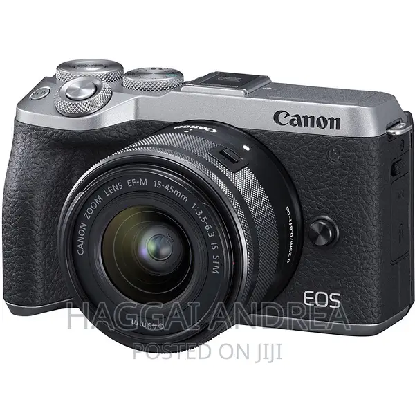 Canon EOS M6 Mark II Mirrorless Digital Camera With 15-45mm
