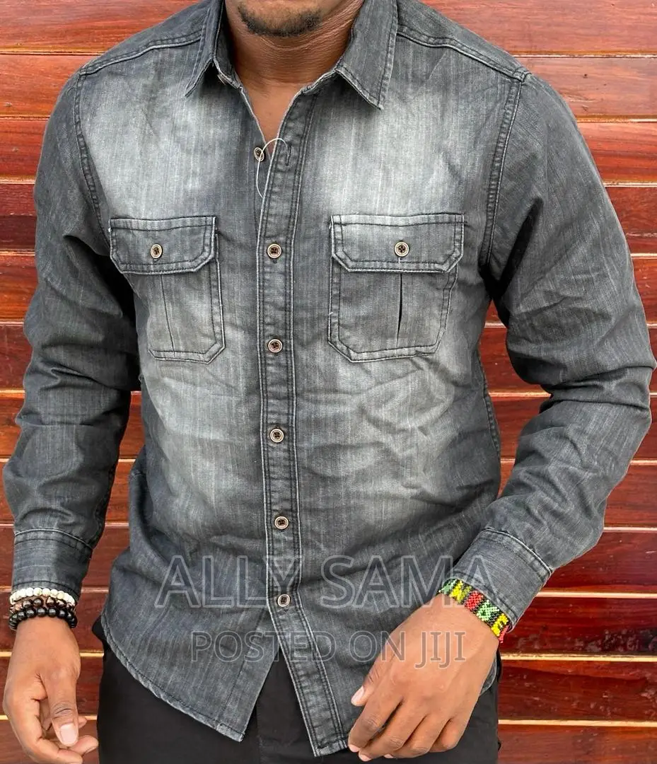 Mens Shirt Material Jeans