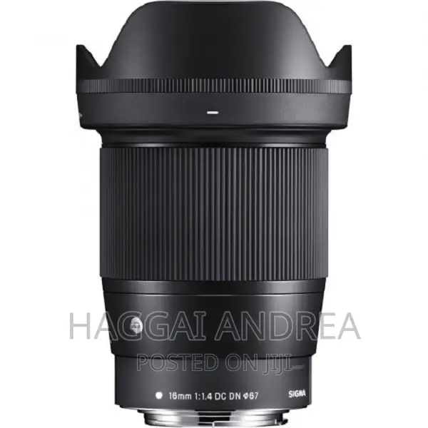 Sigma 16mm F/1.4 DC DN Lens for Canon Ef-M-Mount