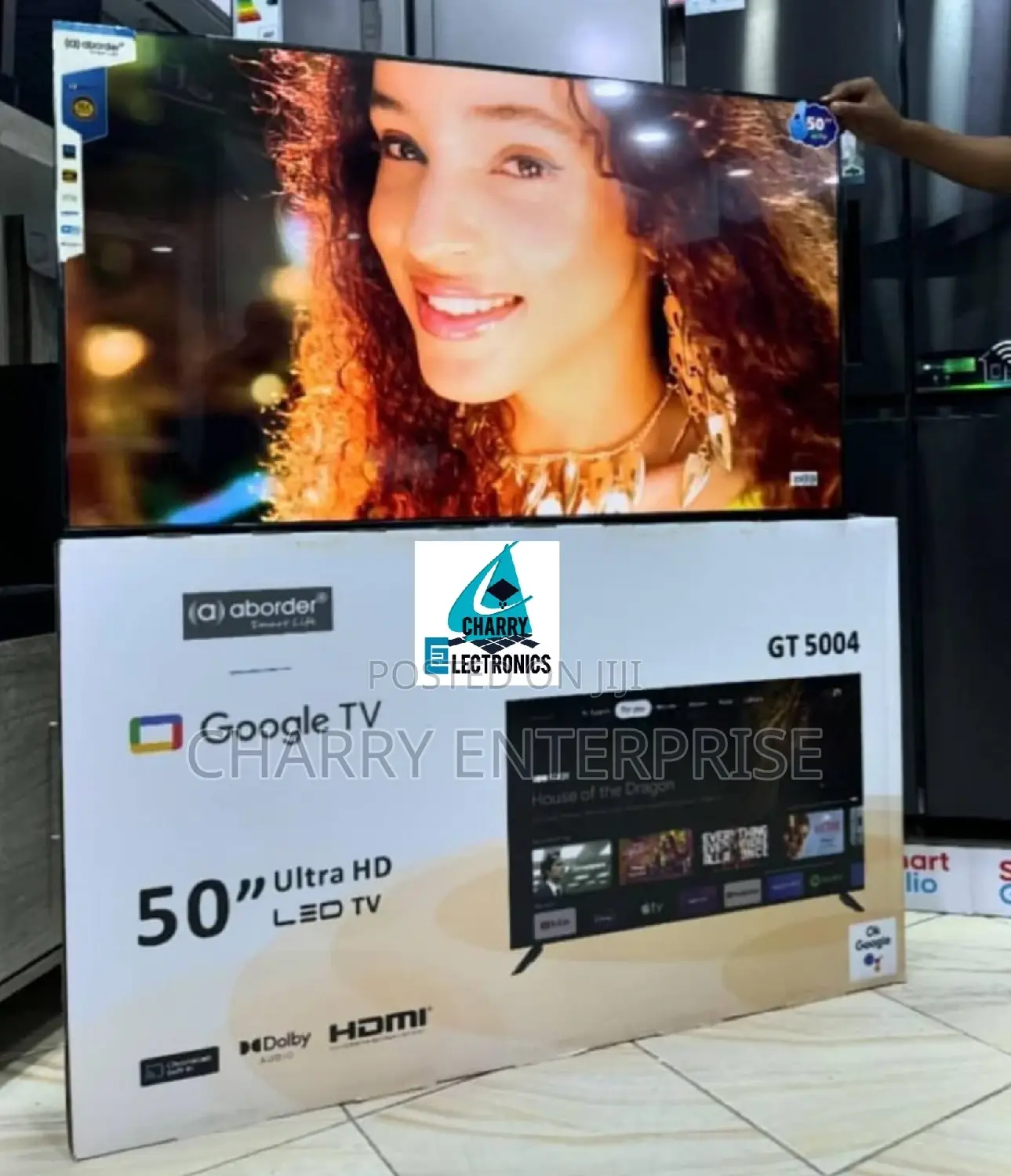 Aborder Smart ULTRA HD GOOGLE Tv
50 Inch