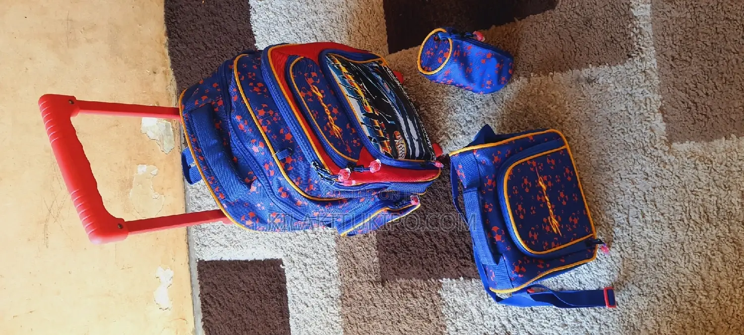 3pcs School Trolley Original Bag