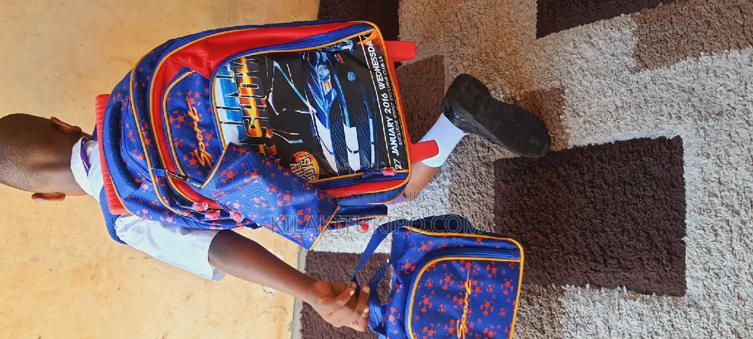 3pcs School Trolley Original Bag