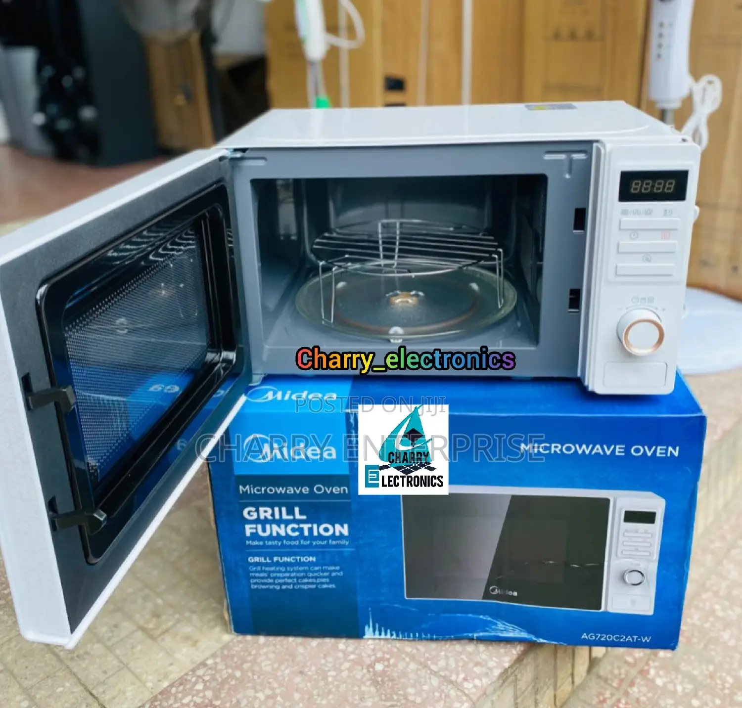 MIDEA Digital Microwave Oven With Grill Function 20L