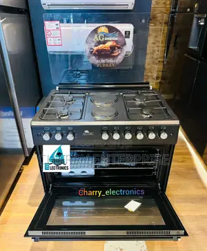 AG High Quality Cooker60cm*90cm4 Gas+2 Electric Plates