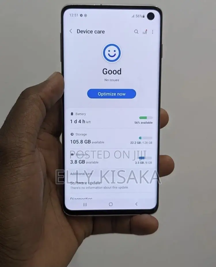 Samsung Galaxy S10 Plus 128 GB Black