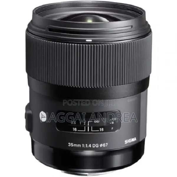 Sigma 35mm F/1.4 DG HSM Art Lens for Nikon F-Mount Cameras