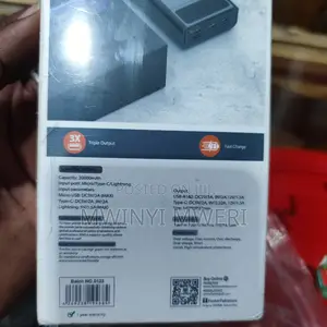 FASTER S20 Qualcomm Quick Charge 3.0 Power Bank 20000 Mah