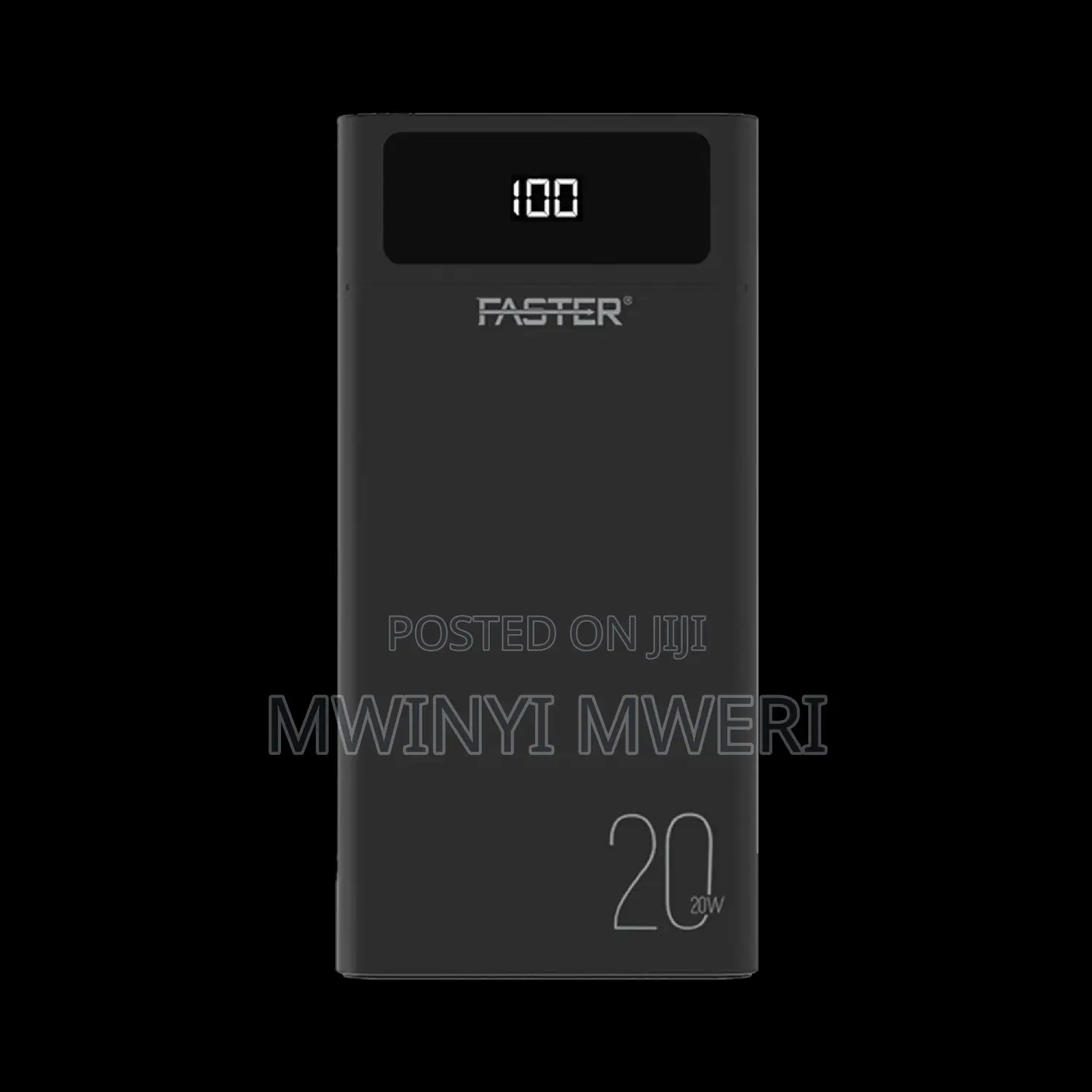 FASTER S20 Qualcomm Quick Charge 3.0 Power Bank 20000 Mah
