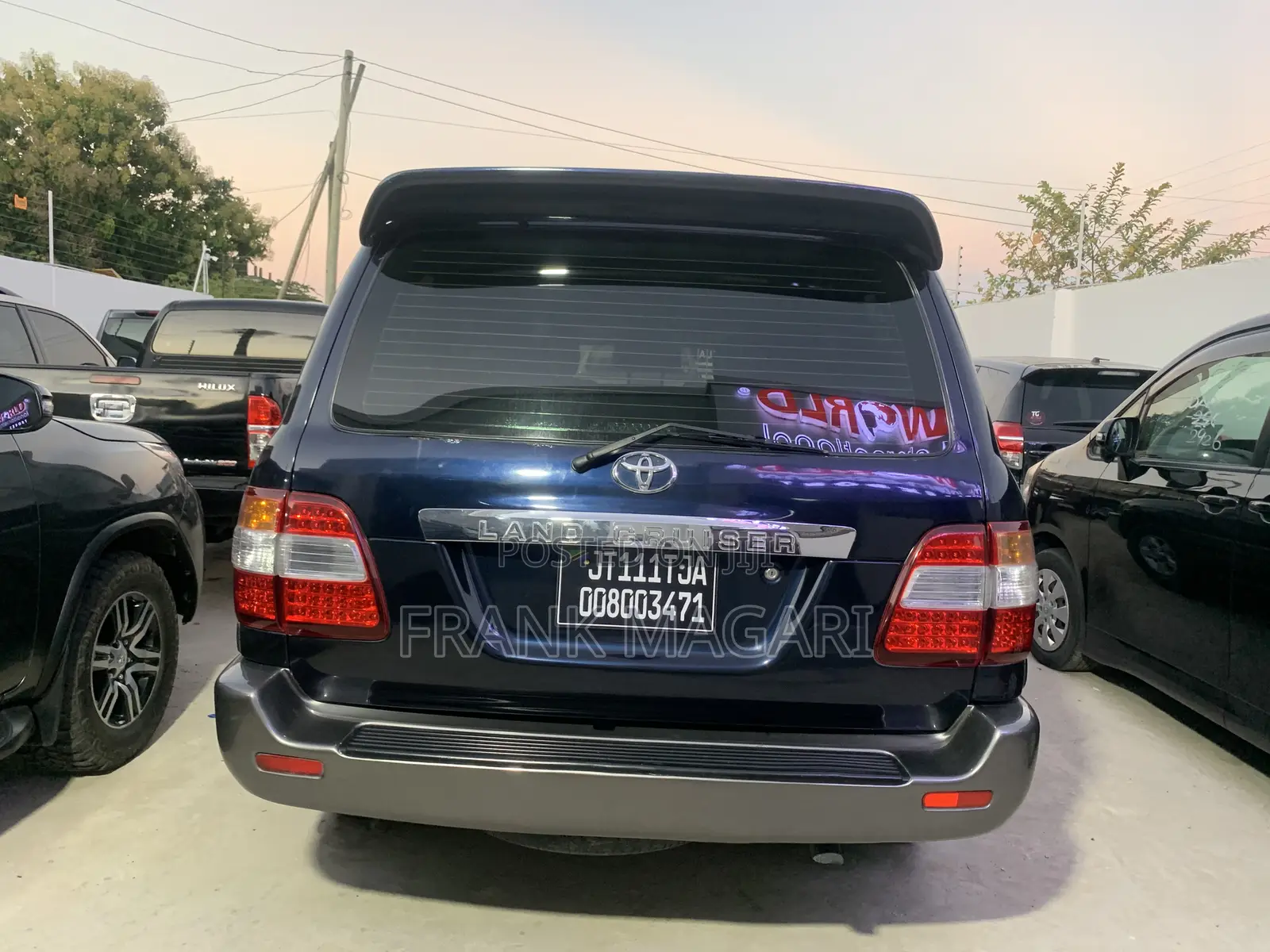 Toyota Land Cruiser 2003 Green