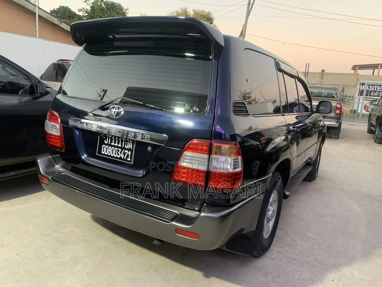 Toyota Land Cruiser 2003 Green