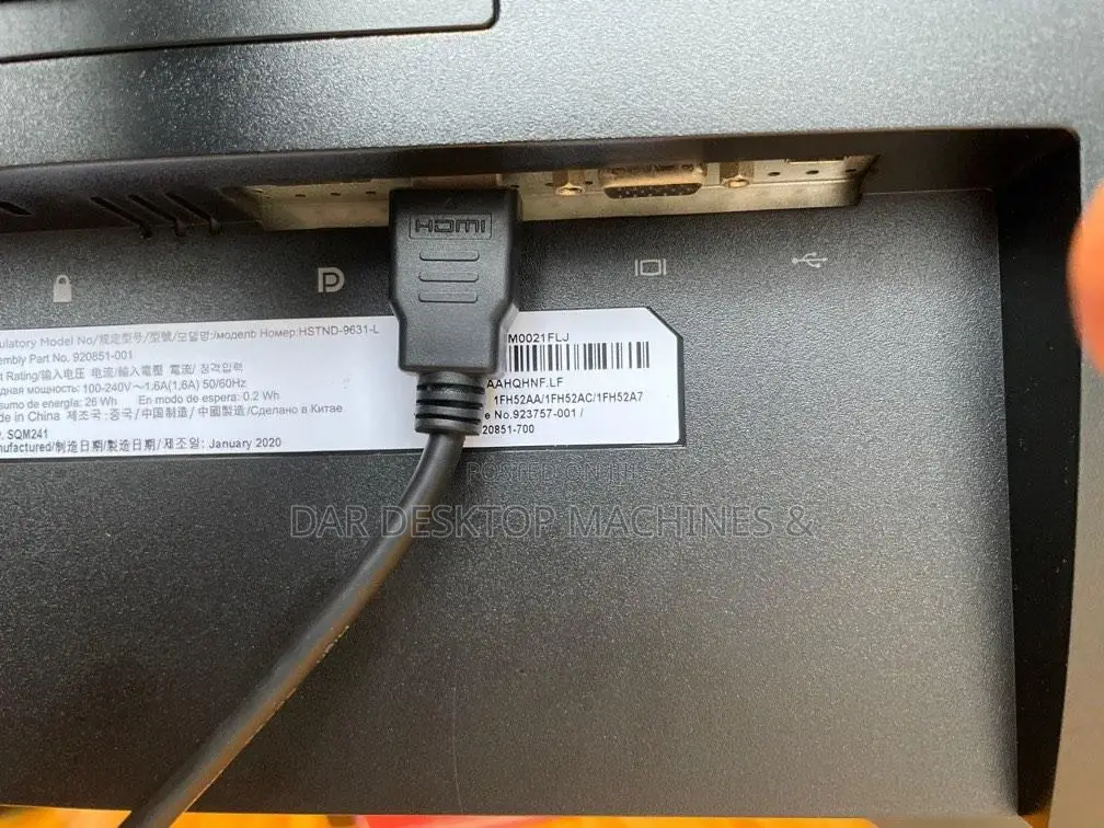 HP Frameless Monitors Inch 27