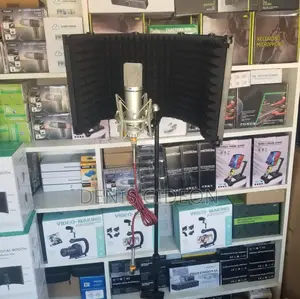 Sound Booth + U87 Microphone + Stand