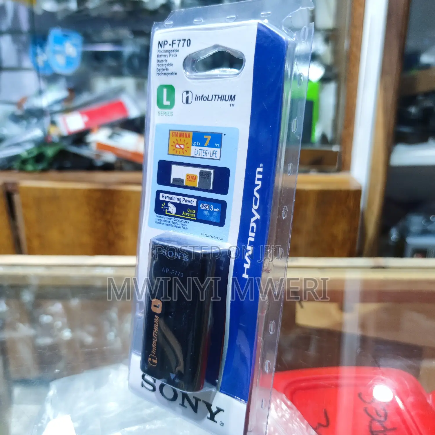 Sony NPF770 L Series Infolithium Battery
